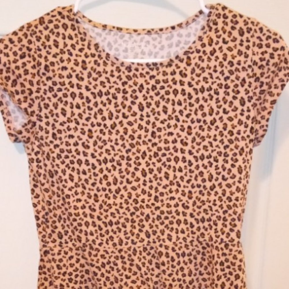 -PLACE- XXL/16 Girls Leopard Dress NWOT